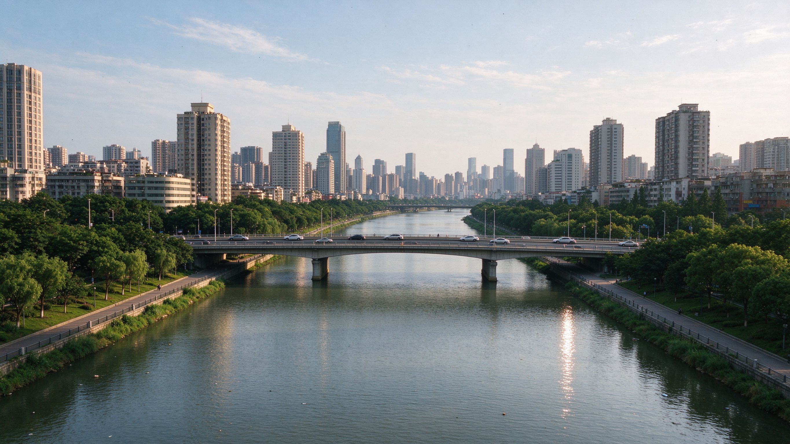 漯河滨河城市景观